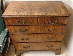 1740 walnut antique chest of drawers 37½w 20½d 38½h 2.JPG
